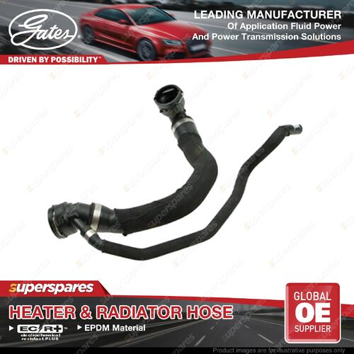 Gates Radiator Curved Hose for Audi A4 B6 8E2 8E5 8H7 B7 8HE 3.0L Length 495mm