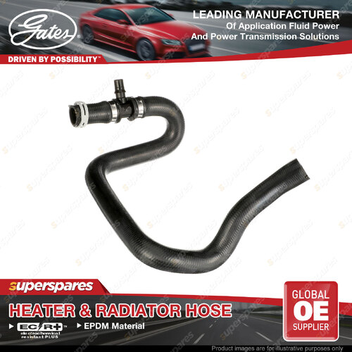 Gates Radiator Curved Hose for Citroen C3 FC 1.4L 54KW TU3JP TU3A 2002-2010