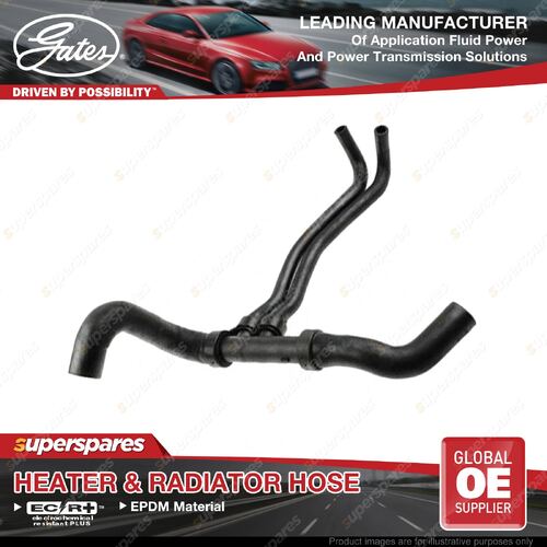 Gates Radiator Curved Hose for Renault Megane X84 1.6L 83KW 02-07 Length 587mm