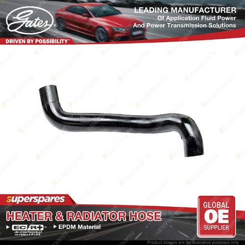 Gates Radiator Curved Hose for Renault Megane X84 1.6L 83KW 02-07 Length 405mm