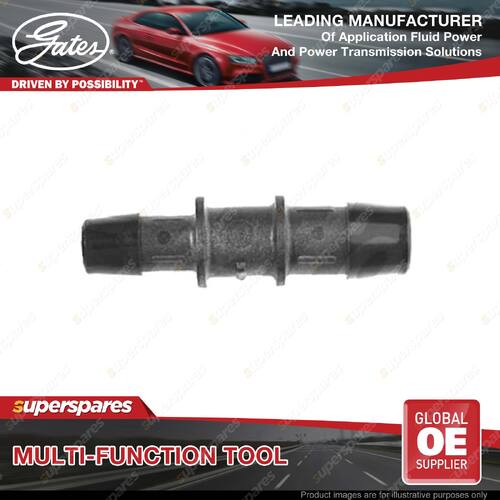 Gates Plastic Hose Connector Reducer - 28593 OD 3/16" - 1/4" 4.8mm - 6.4mm