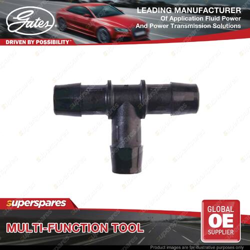 Gates Plastic TEE Hose Connector Reducer 28583 Outside Diameter 5/32" 4.0mm