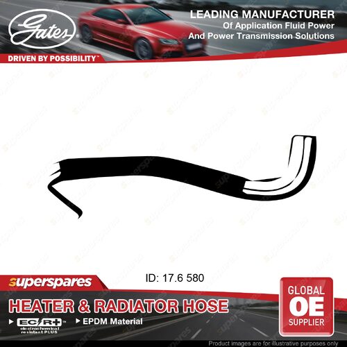 Gates Inlet Molded Heater Hose for Hyundai I30 FD D4FB 1.6L 85KW 10/07-06/12