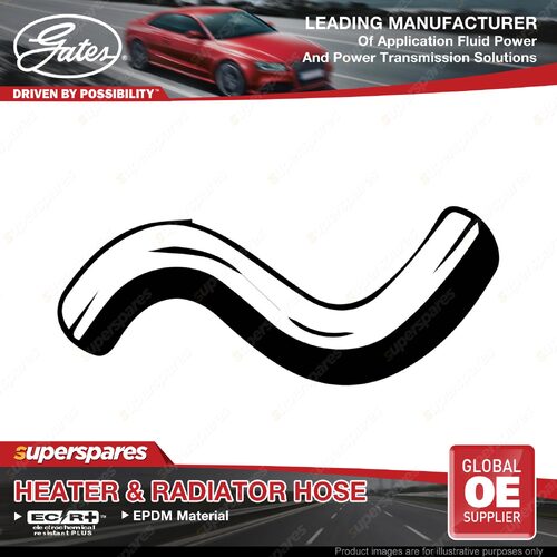 Gates Upper Radiator Hose for Nissan Datsun Primera P10 2.0L SR20DE 1989-96