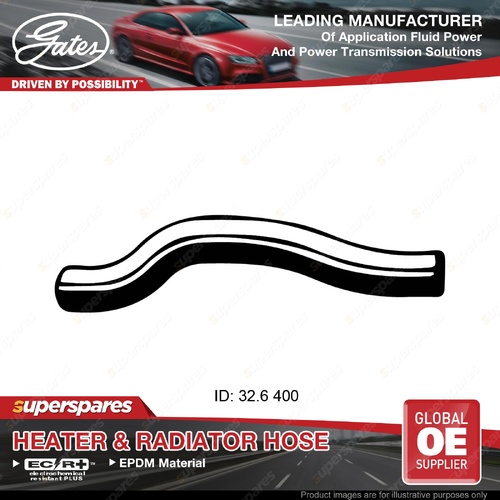 Gates Upper Radiator Hose for Chevrolet Captiva C100 3.2L LU1 169KW 4WD 06-11