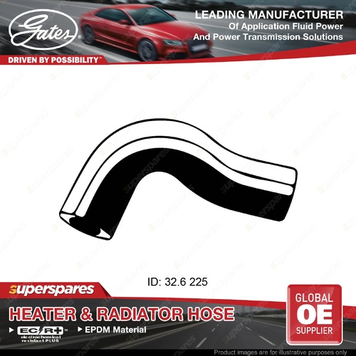 Gates Lower Radiator Curved Hose for Volkswagen Golf MKII 1.8L FWD Petrol 84-92