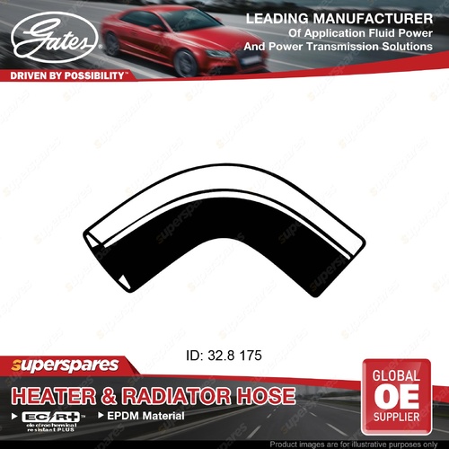 Gates Lower Radiator Curved Hose for Suzuki Ignis Liana Swift SX4 Petrol 00-15