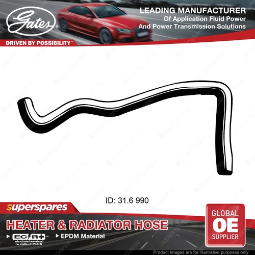 Gates Upper Radiator Curved Hose for Mazda Tribute EP 3.0L AJ03 152KW 4WD 04-08