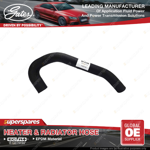Gates Upper Radiator Hose for Nissan Cube Z11 Micra K12 1.4L CR14DE 2003-2010