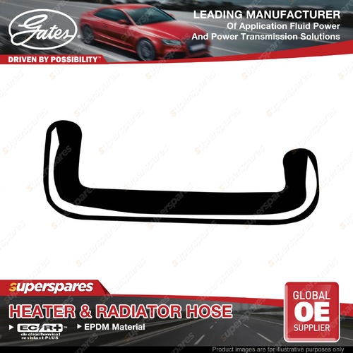 Gates Radiator Curved Hose - 05-0131 Length 650mm Heat and Ozone Resistant Cover