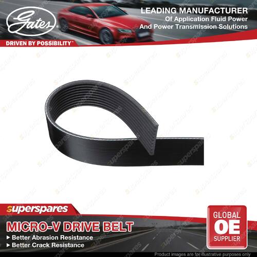 Gates FleetRunner Micro-V Drive Belt for Mercedes Benz Actros MP4/MP5 10.7L