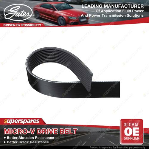 Gates FleetRunner Micro-V Drive Belt for Scania S 12.7L 272KW 302KW 331KW 368KW