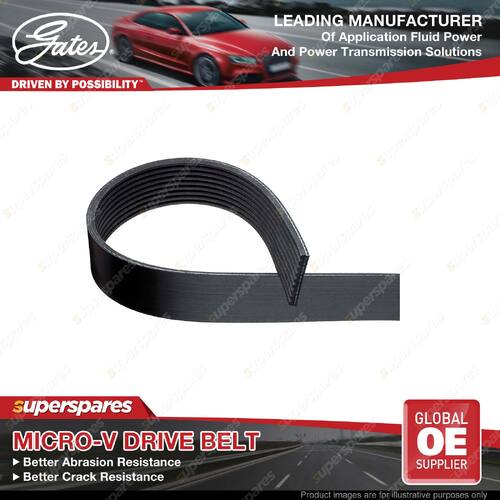Gates Micro-V Drive Belt - Part Number 9PK915 Length 915mm Width 31mm