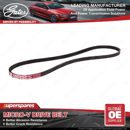 Gates Power Steering Pump Micro-V Drive Belt for Toyota Liteace Town Ace 2.0L