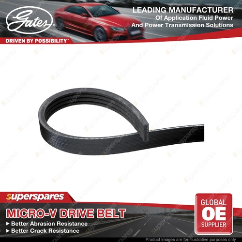 Gates P/S Stretch Fit Micro-V Belt for Honda Accord AC AD Legend KA 1.8L 2.7L