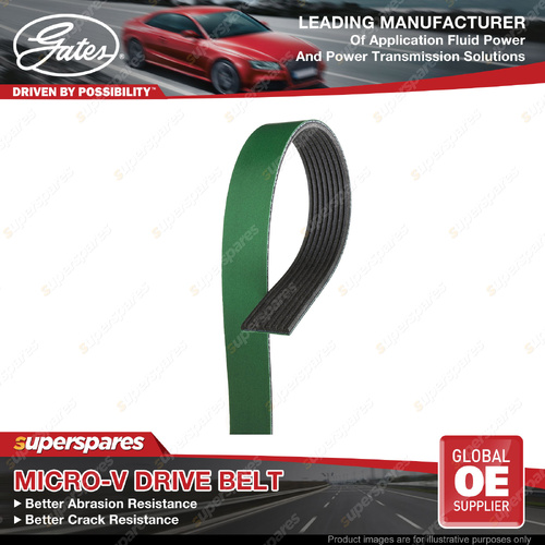Gates W/P FleetRunner Drive Belt for Mercedes Actros Mp4 Mp5 2653 L LS 12.8L
