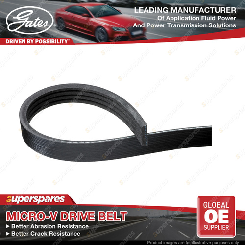 Gates Air Conditioning Compressor Micro-V Drive Belt for Ford Escape ZG 1.5 2.0