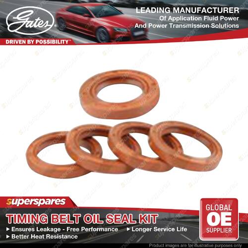 Gates Timing Belt Oil Seal Kit for Holden Calibra YE X25XE C25XE 2.5L 125KW