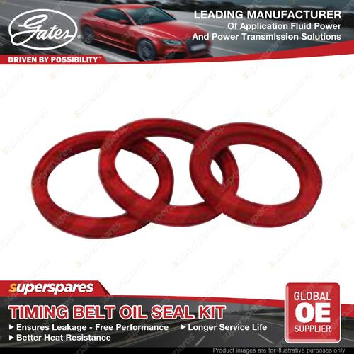 Gates Timing Belt Oil Seal Kit for Ford Mondeo HA HB HC 2.0L 94KW 95-00