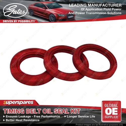 Gates Timing Belt Oil Seal Kit for Daewoo Lacetti Leganza Nubira Tacuma 1.8 2.0L