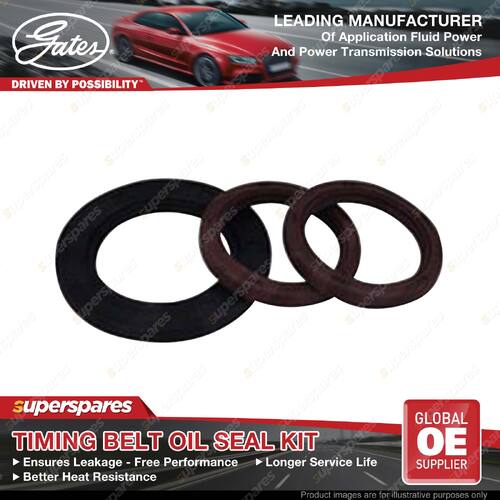 Gates Timing Belt Oil Seal Kit for Citroen C3 Xsara N0 N1 1.6L 80KW
