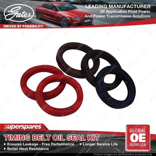 Gates Timing Belt Oil Seal Kit for MG TF ZR 160 MGF RD 1.8L 107KW 118KW