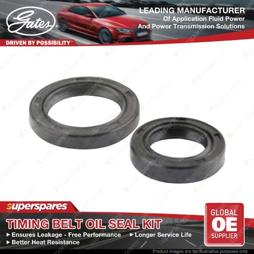 Gates Timing Belt Oil Seal Kit for Honda Civic SS SL WC 1.3L 09/79-09/83