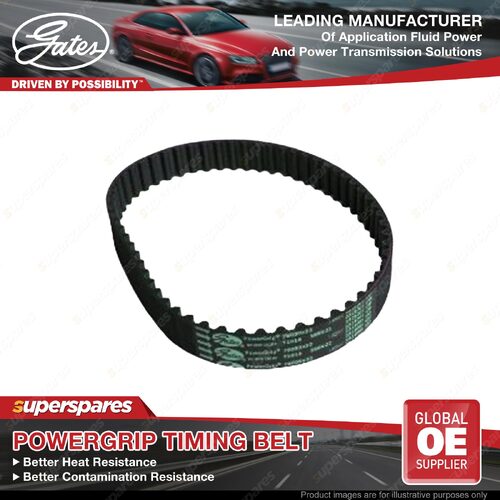 Gates Camshaft Powergrip Timing Belt for Kia Carnival FL GB 2.5L Width 22mm