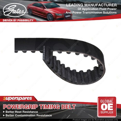 Gates Camsht Powergrip Timing Belt for Fiat Punto 176AA 176AQ 1.1L Width 15mm