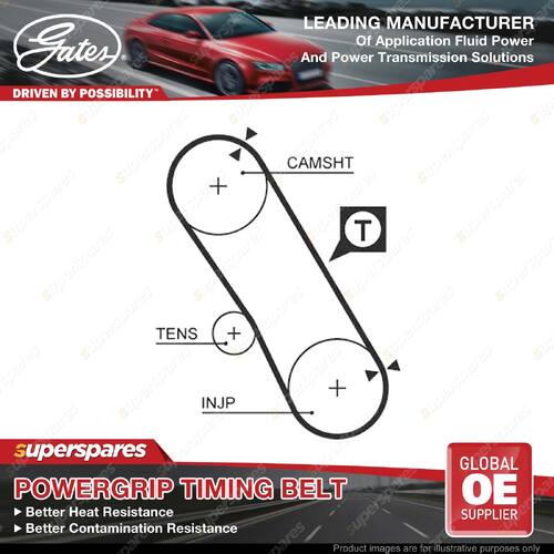 Gates Powergrip Timing Belt - Part Number T1099 Length 724mm Brand New