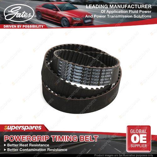 Gates PowerGrip Timing Belt for LDV G10 SV7C 2.4L 105KW 4G69S4N 2015-2019