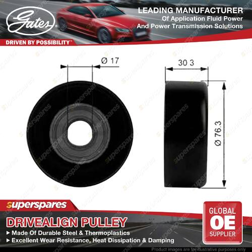 Upper Left A/C Idler Pulley for Holden Commodore Calais Caprice Statesman VS VT