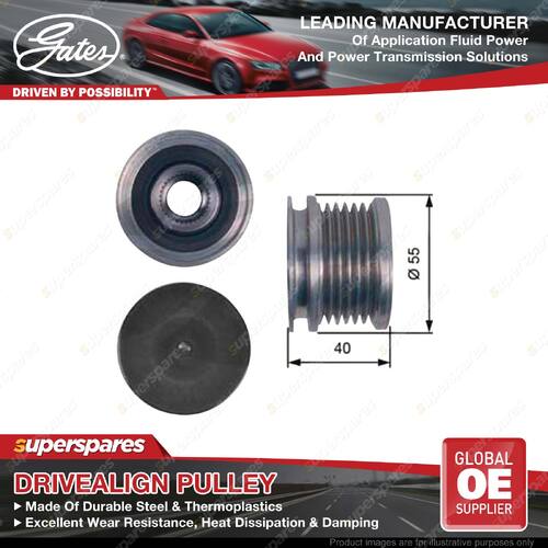 Overrunning Alternator Pulley for Volkswagen Amarok 2H S1 S6 S7 Passat Crafter