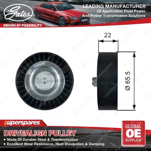 Gates Upper Alternator Idler Pulley for Hyundai i30 FD GD Accent RB i40 VF
