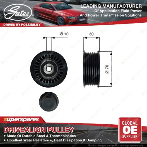 Gates Alternator Idler Pulley for Renault Captur J5 Clio BH Megane BZ16 KZ16
