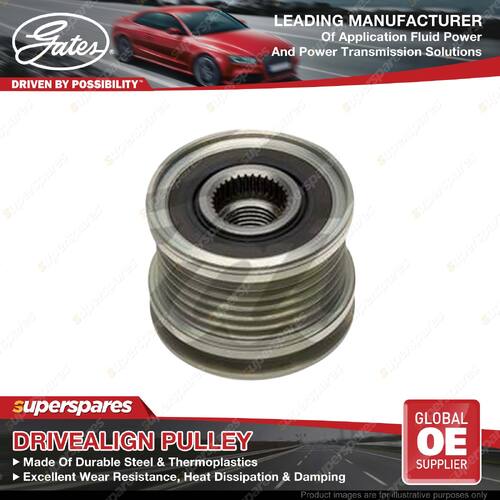 Gates DriveAlign Overrunning Alternator Pulley for Ford Galaxy WGG 1.9L 66KW