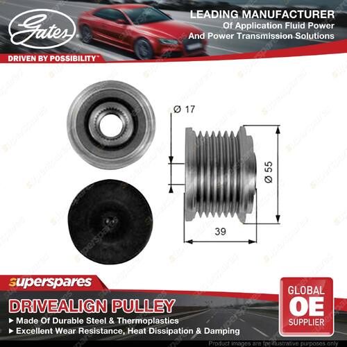 Gates Overrunning Alternator Pulley for Benz GL350 ML300 R350 GL350 211 212 W221