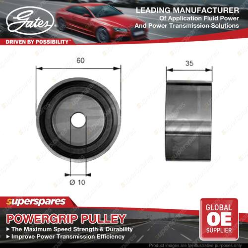 Gates PowerGrip Cam Guide Pulley for Hyundai JM Sonata EF Tiburon GK Trajet FO
