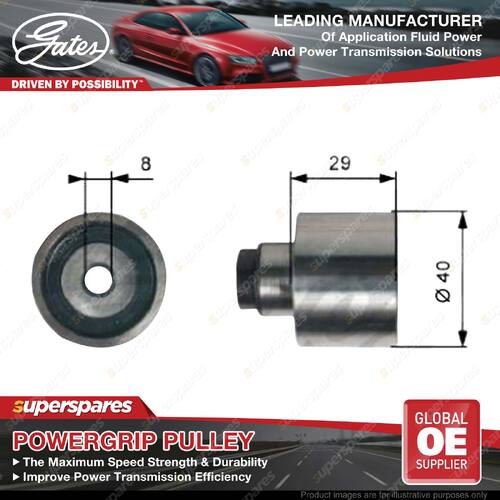 Gates Lower Cam Guide Pulley for Volkswagen Golf MK VII MultiVan Passat B8 3G5
