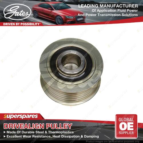 Gates Overrunning Alternator Pulley for Renault Koleos HY 2.5L 126kW 2008-On