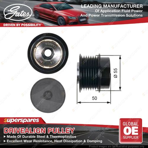Gates Overrunning Alternator Pulley for Toyota Alphard Vellfire Aurion Rukus