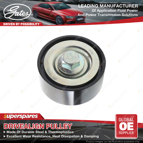 Gates Alt DriveAlign Idler Pulley for LDV D90 SV9A G10 SV7A SV7C 2.0L 165KW