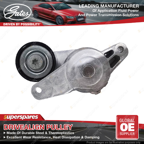 Gates Alt DriveAlign Tensioner Pulley for LDV D90 SV9A G10 SV7A SV7C 2.0L 165KW