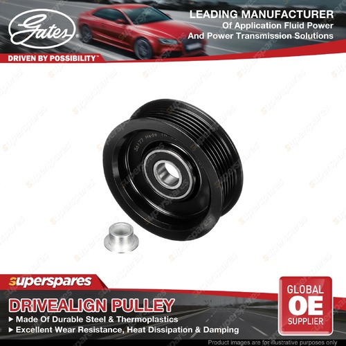 Gates Alt DriveAlign Idler Pulley for Chevrolet Silverado 3500 2500 HD 6.6L