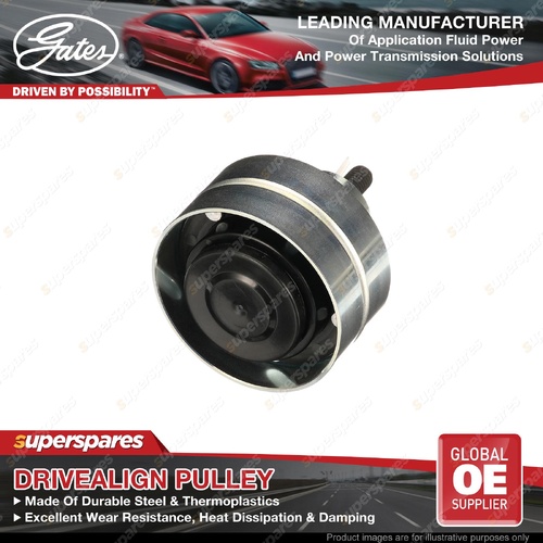 Gates Alt DriveAlign Idler Pulley for DAF CF 85 XF 105 FA FT 12.9L 2005-ON