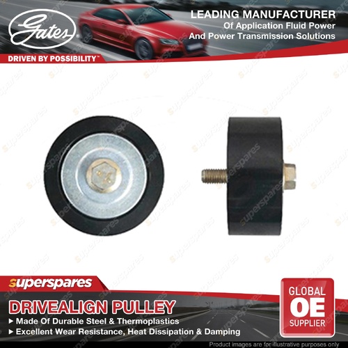 Gates DriveAlign Idler Pulley for DAF CF 75 FA FT 9.2L PE PR 2001-2019