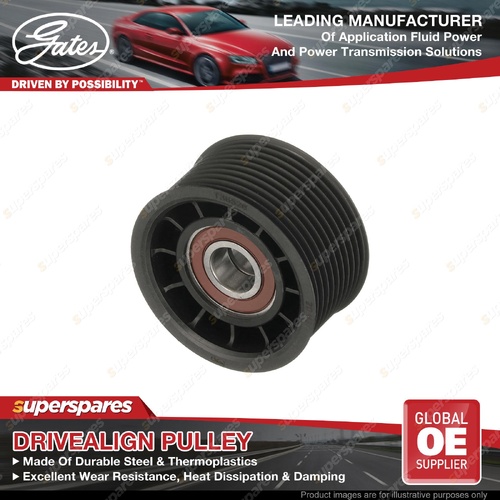 Gates DriveAlign Idler Pulley for Volvo FM FMX II 300 330 340 370 380 410 450