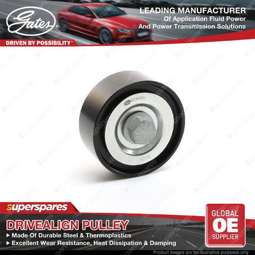 Gates Alt DriveAlign Idler Pulley for Chery J11 J3 1.6L SQRE4G16 SQRD4S13 Type1