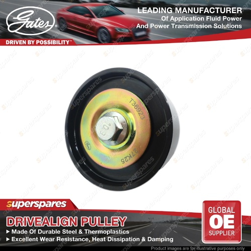 Gates Lower Alt DriveAlign Idler Pulley for Hyundai iLoad iMax H-1 TQ 2.5L 14-21
