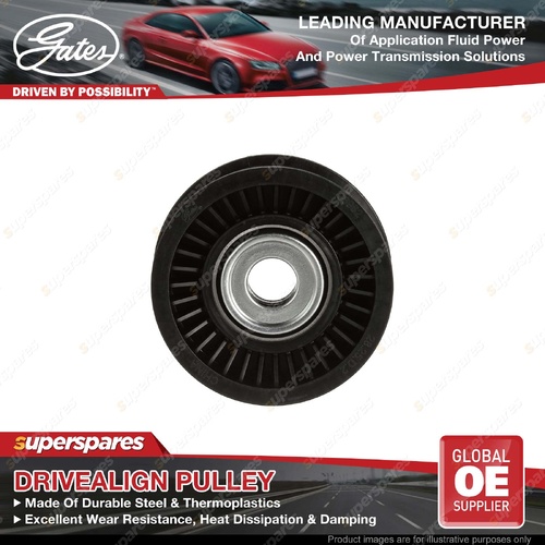 Gates Alt DriveAlign Idler Pulley for Land Rover Discovery L319 3.0L 5.0L 09-16